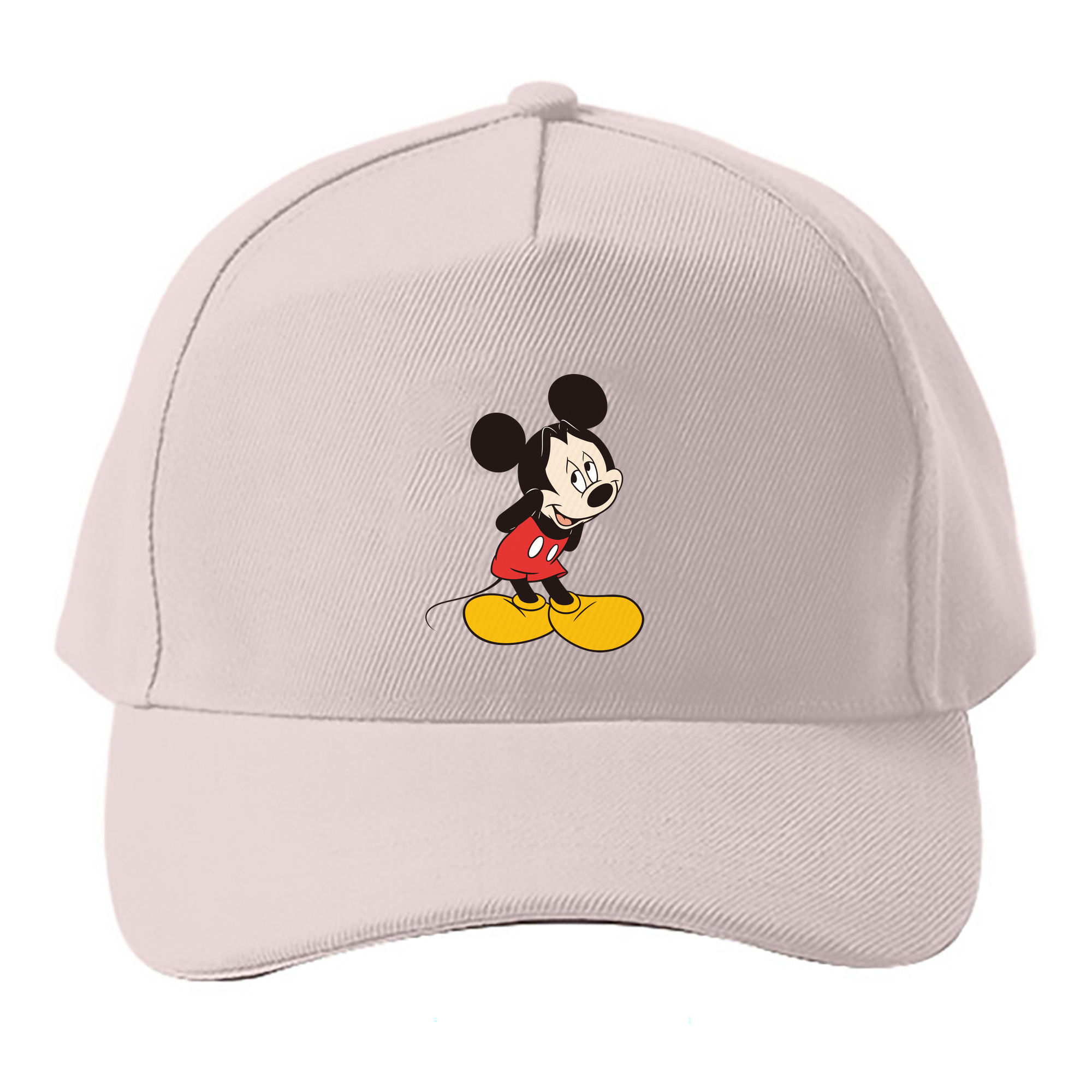 （画像用） ミッキーマウス Mickey Mouse ベースボールキャップ 綿100％ 男女兼用 帽子 スポーツ